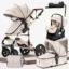 Beige travel system