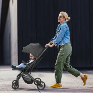 Portable High-view Baby Stroller Two-way Portable Baby Stroller Foldable Children's Four-wheel Baby Stroller 0-3 Years Old